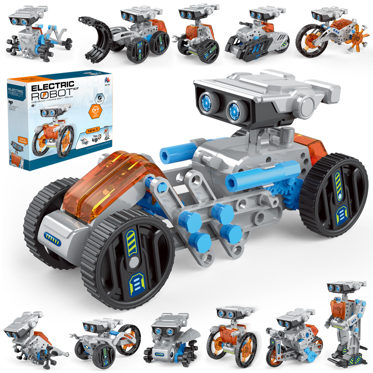 Science Robot - 12 in 1 Science Experiment Solar