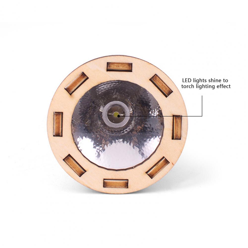 Wooden DIY Flashlight Puzzle K - đánh giá và giá Science Project Physics