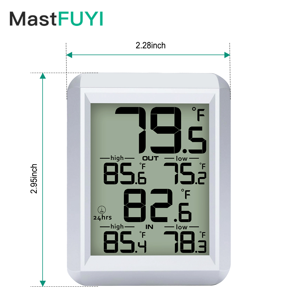 MASTFUYI Digital Thermometer I - đánh giá và giá Weather Station Indoor