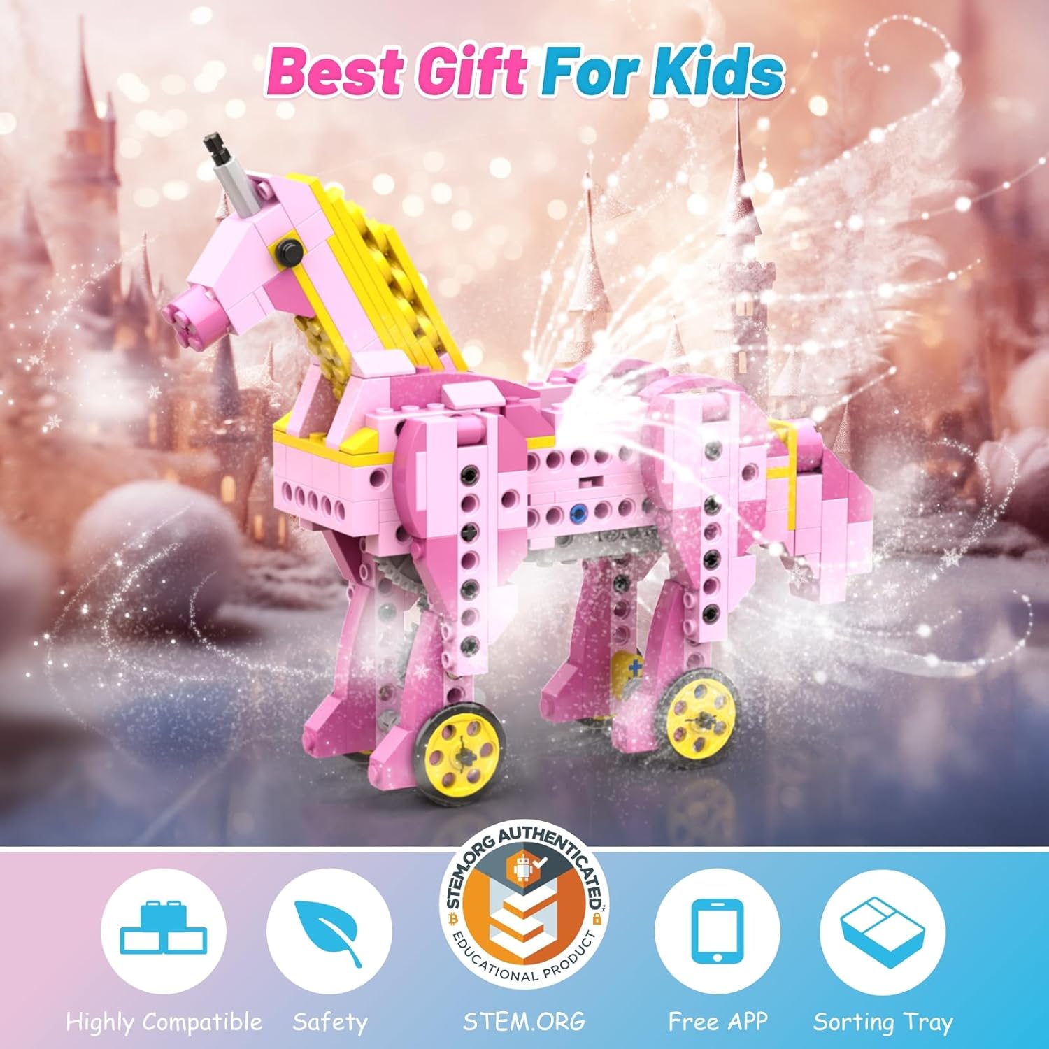Apitor STEM Toys for Girls Gif - đánh giá và giá Science Robot