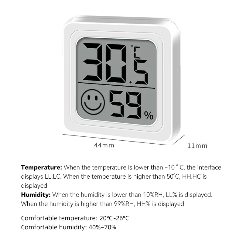2025 New Mini LCD Digital Ther - đánh giá và giá Weather Station Indoor