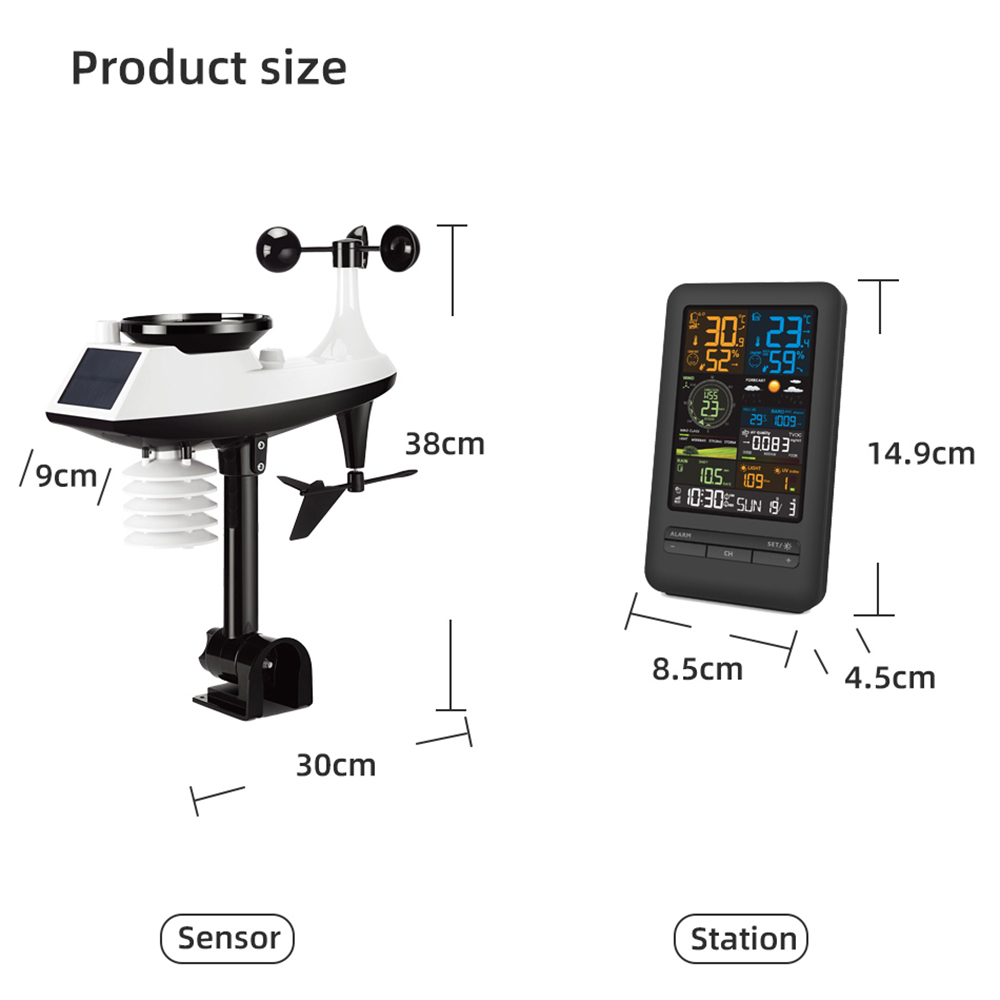 FJ3395TY /FJ3390A Weather Stat - đánh giá và giá Weather Station Indoor