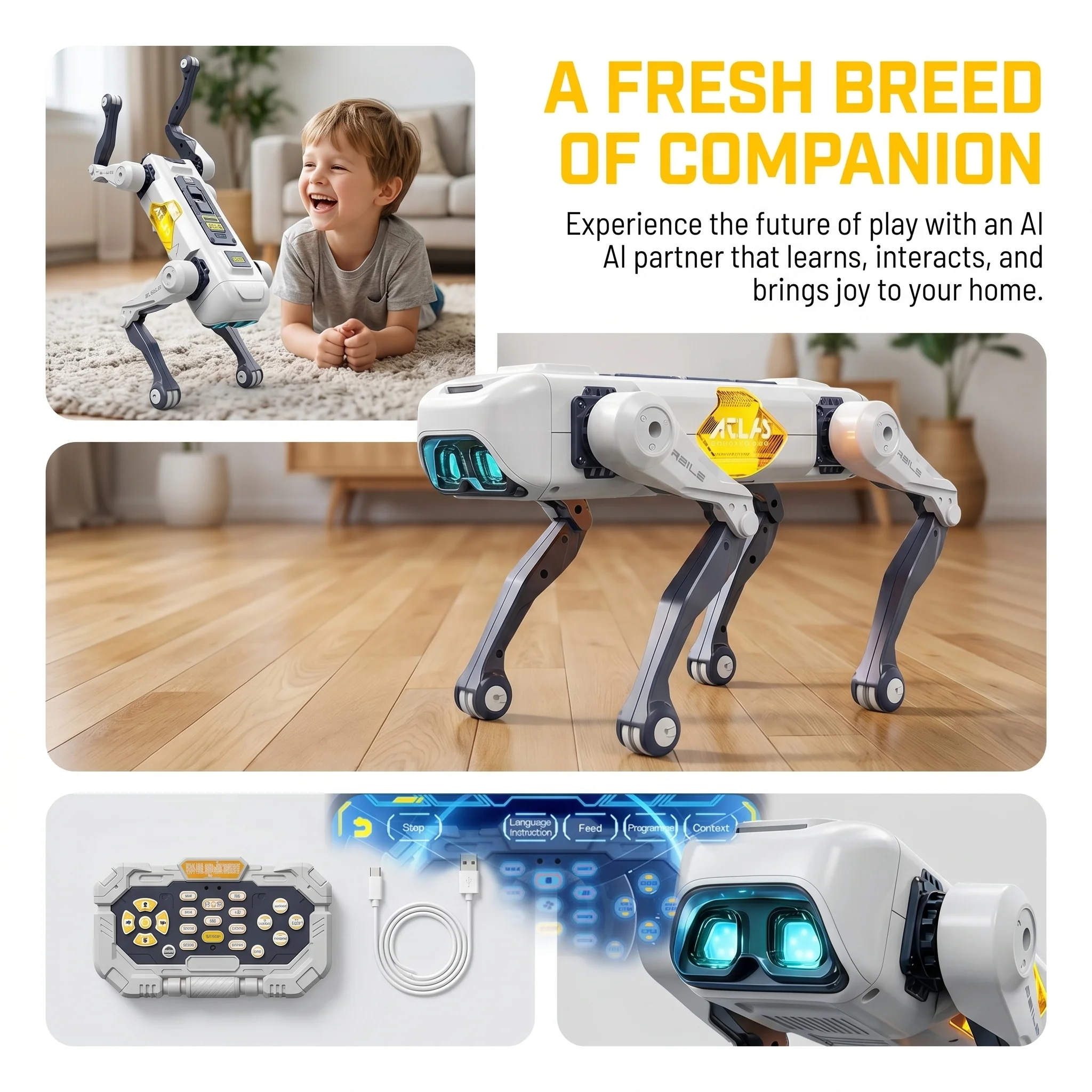 AI Smart Robot Dog, Voice & AP - đánh giá và giá Science Robot