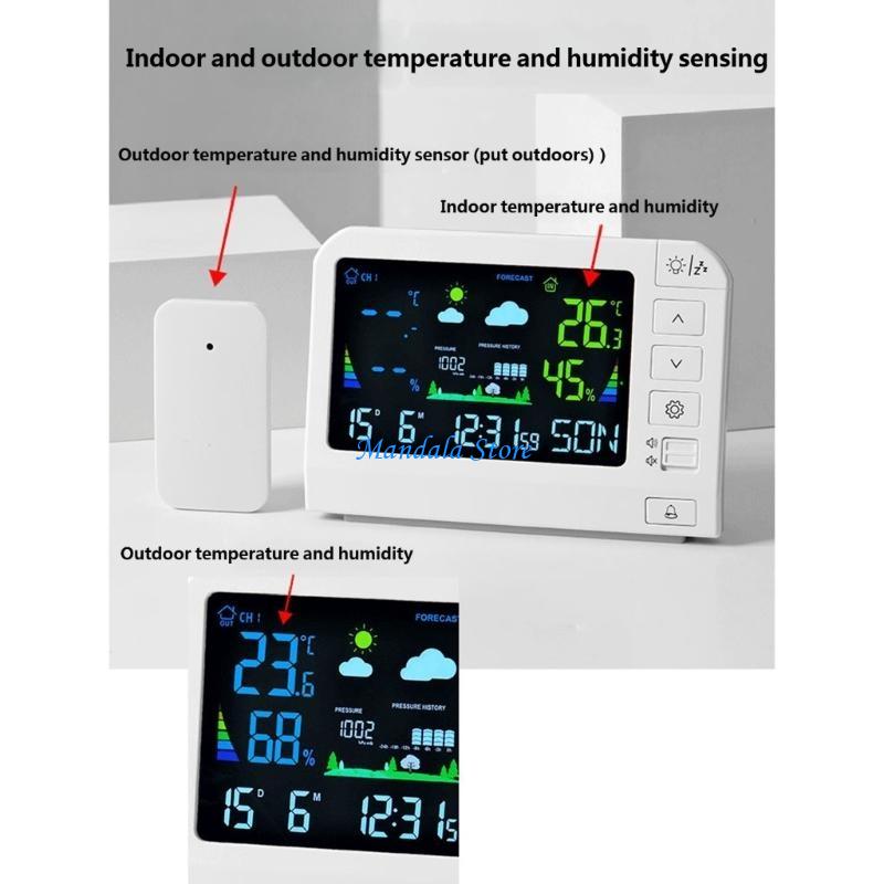 Trạm thời tiết không dây tại n - đánh giá và giá Weather Station Indoor