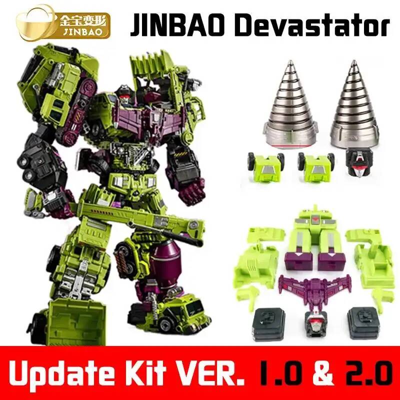 Jinbao Devastator Update Kit P - đánh giá và giá Science Robot